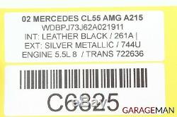 00-06 Mercedes W215 CL500 S600 ABC Hydraulic Valve Block Front Suspension Pump