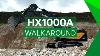 100 Tonne Hyundai Excavator Working In A Quarry Hx1000a Walkaround