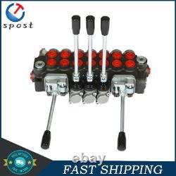 11GPM 7 Spool Hydraulic Directional Control Valve 40L BSPP Interface