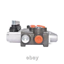 11GPM Hydraulic Monoblock Double Acting Control Valve SAE Ports 7 Spool