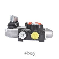 11 GPM 4 Spool Hydraulic Monoblock Double Acting Control Valve, SAE Ports