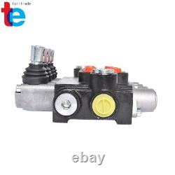 11 GPM 4 Spool Hydraulic Monoblock Double Acting Control Valve, SAE Ports