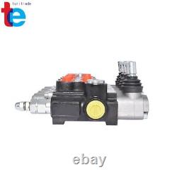 11 GPM 4 Spool Hydraulic Monoblock Double Acting Control Valve, SAE Ports