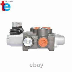 11 GPM, SAE Ports 5 Spool Hydraulic Monoblock Double Acting Control Valve