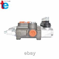 11 GPM, SAE Ports 5 Spool Hydraulic Monoblock Double Acting Control Valve