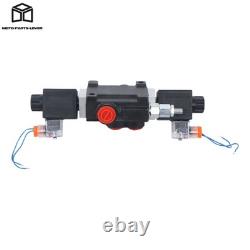 12V DC Solenoids 1Spool Solenoid Hydraulic Control Valve 3600 PSI Double Acting 12V DC Solenoids 1Spool Solenoid Hydraulic Control Valve 3600 PSI Double Acting