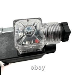 12V Spool Solenoid DC Hydraulic Control Valve Double Acting 13 GPM 3600 PSI