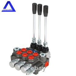 13GPM 3 Spool P40 Manual Operate Hydraulic Directional Control Valve