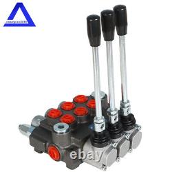 13GPM 3 Spool P40 Manual Operate Hydraulic Directional Control Valve