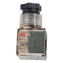 13 GPM 3600PSI 4 Spool Solenoid 12V DC Hydraulic Control Valve Double Acting