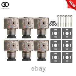 13 GPM 3 Spool, Hydraulic Monoblock Solenoid Motor Control Valve 12V DC 3600 PSI