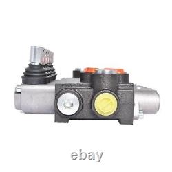 13 GPM 6 Spool 3600 PSI Hydraulic Control Valve Double Acting SAE Ports