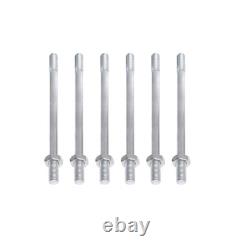 13 GPM 6 Spool 3600 PSI Hydraulic Control Valve Double Acting SAE Ports