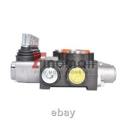13 GPM 6 Spool 3600 PSI Hydraulic Control Valve Double Acting SAE Ports