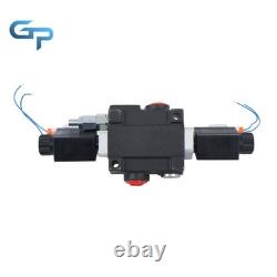 1Spool 3600PSI 13 GPM Solenoid 12V DC Hydraulic Control Valve Double Acting