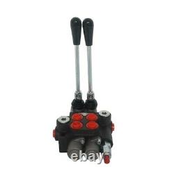 1/2/3/4 Spool Hydraulic Control Valve Double Acting Cylinder Spool 13 GPM