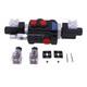 1 Spool 12V DC Hydraulic Control Valve Double Acting for Valve 13 GPM 3600 PSI
