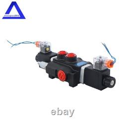 1 Spool, 13 GPM, 12V DC, 3600 PSI, Hydraulic Monoblock Solenoid Control Valve