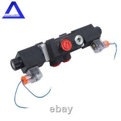 1 Spool, 13 GPM, 12V DC, 3600 PSI, Hydraulic Monoblock Solenoid Control Valve