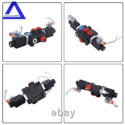 1 Spool, 13 GPM, 12V DC, 3600 PSI, Hydraulic Monoblock Solenoid Control Valve