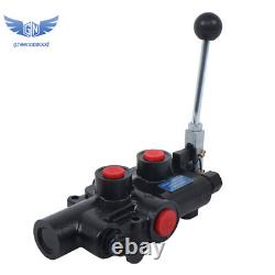 1 Spool 21 GPM Hydraulic Log Splitter Control Valve 4300 PSI Detent release