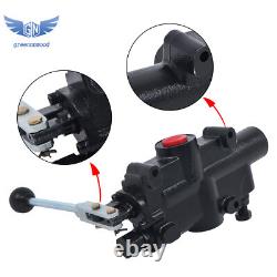 1 Spool 21 GPM Hydraulic Log Splitter Control Valve 4300 PSI Detent release