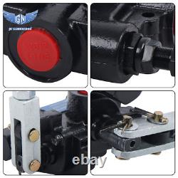 1 Spool 21 GPM Hydraulic Log Splitter Control Valve 4300 PSI Detent release