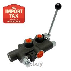 1 Spool 21 GPM Hydraulic Log Splitter Control Valve High Speed with detent NEW