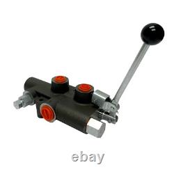1 Spool 21 GPM Hydraulic Log Splitter Control Valve High Speed with detent NEW