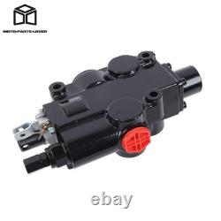 1 Spool 3000 PSI 30 GPM Hydraulic Control Valve 3/4 NPT Port RD512CA5A4B1
