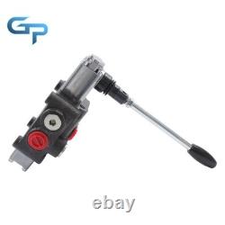 1 Spool Double Acting Hydraulic Valve SAE 8 Ports 8 GPM 3500PSI Heavy Duty