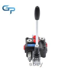 1 Spool Double Acting Hydraulic Valve SAE 8 Ports 8 GPM 3500PSI Heavy Duty