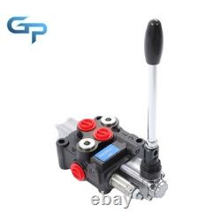 1 Spool Double Acting Hydraulic Valve SAE 8 Ports 8 GPM 3500PSI Heavy Duty