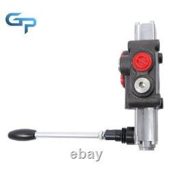 1 Spool Double Acting Hydraulic Valve SAE 8 Ports 8 GPM 3500PSI Heavy Duty