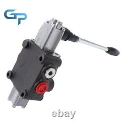 1 Spool Double Acting Hydraulic Valve SAE 8 Ports 8 GPM 3500PSI Heavy Duty