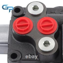 1 Spool Double Acting Hydraulic Valve SAE 8 Ports 8 GPM 3500PSI Heavy Duty