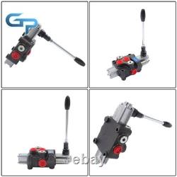 1 Spool Double Acting Hydraulic Valve SAE 8 Ports 8 GPM 3500PSI Heavy Duty