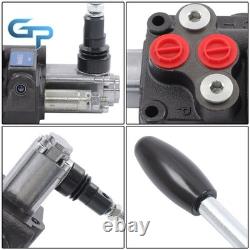 1 Spool Double Acting Hydraulic Valve SAE 8 Ports 8 GPM 3500PSI Heavy Duty