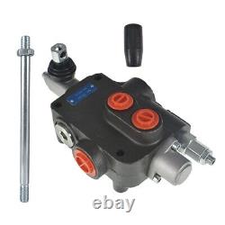 1 Spool Hydraulic Directional Control Valve 21 GPM Motors Spool Double Acting