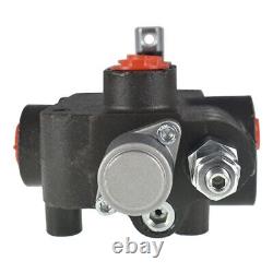 1 Spool Hydraulic Directional Control Valve 21 GPM Motors Spool Double Acting