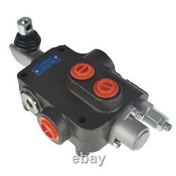 1 Spool Hydraulic Directional Control Valve 21 GPM Motors Spool Double Acting