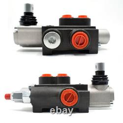 1 Spool Hydraulic Directional Control Valve Adjustable Pressure 11 GPM 40L/min