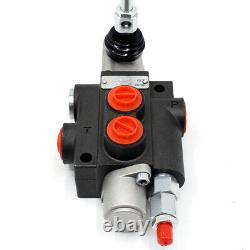 1 Spool Hydraulic Directional Control Valve Joystick 11GPM for Tractors Loaders