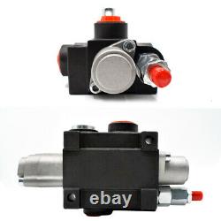 1 Spool Manual Hydraulic Directional Control Valve 11GPM withJoystick for Tractors