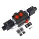 1 Spool Solenoid 12V DC 13 GPM 3600 PSI Hydraulic Control Valve Double Acting