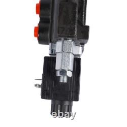 1 Spool Solenoid 12V DC 13 GPM 3600 PSI Hydraulic Control Valve Double Acting