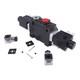 1 Spool Solenoid 12V DC Hydraulic Control Valve Double Acting 13 GPM 3600 PSI