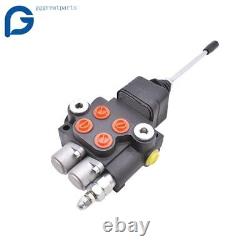 21GPM 2 Spool Hydraulic Directional Control Valve for Tractor Loader withJoystick