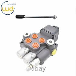 21GPM 2 Spool Hydraulic Directional Control Valve for Tractor Loader withJoystick