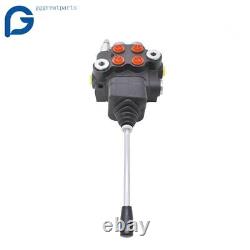21GPM 2 Spool Hydraulic Directional Control Valve for Tractor Loader withJoystick